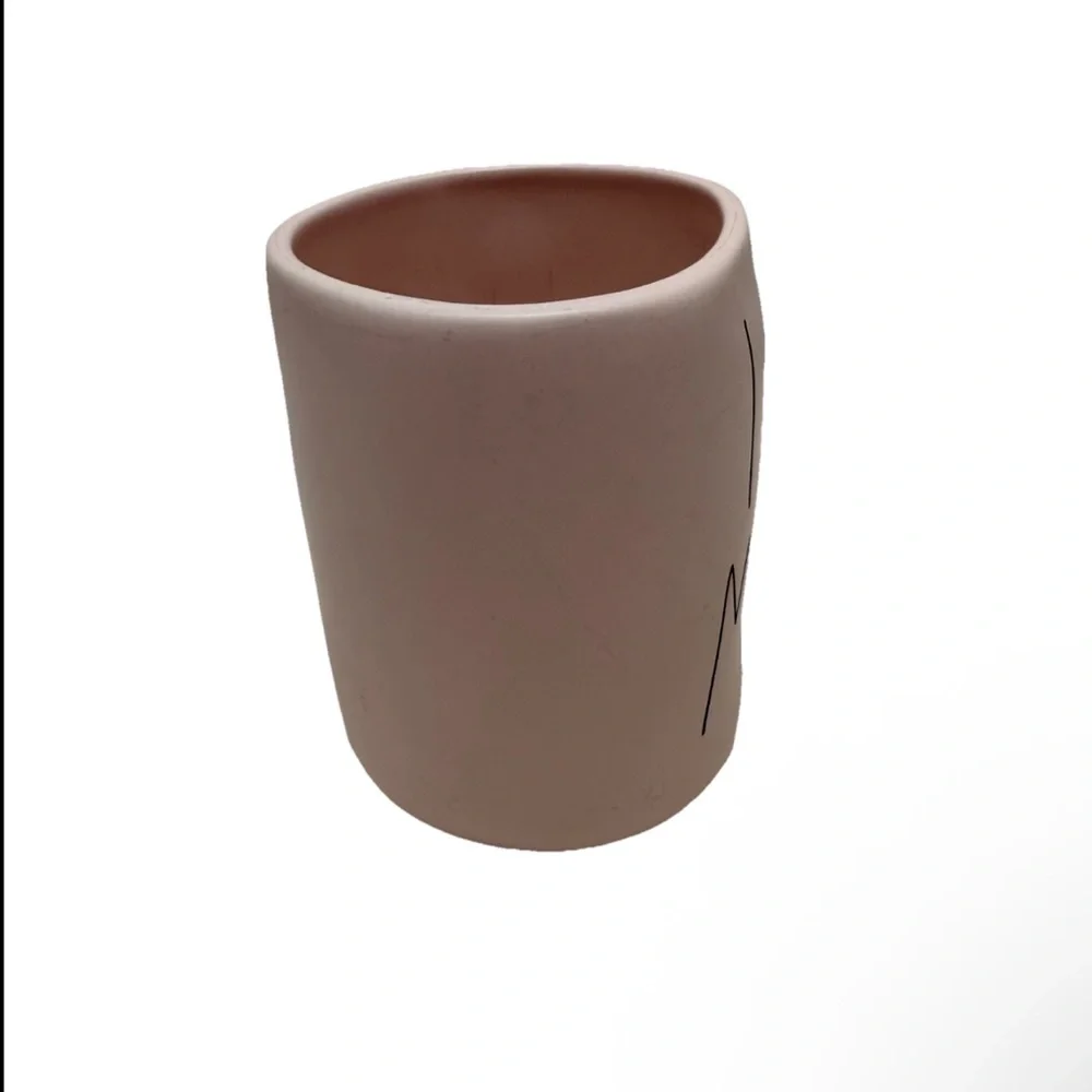 Rae Dunn I Love Mom Mug Pink Ceramic Coffee Cup - Picture 2 of 5